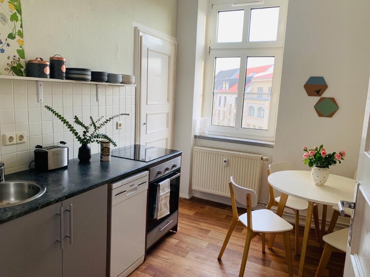 Ferienwohnung Rossplatz - 3-Zimmer Im Zentrum Leipzig Exterior foto